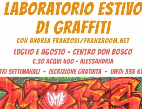 Laboratorio estivo di graffiti con Andrea Franzosi
