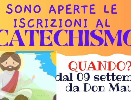 Aperte le iscrizioni al Catechismo