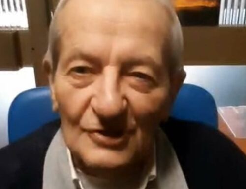 Gli auguri di don Luigi Rondolini al Centro Don Bosco